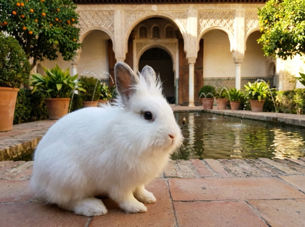 Morty at The Alhambra, Granada