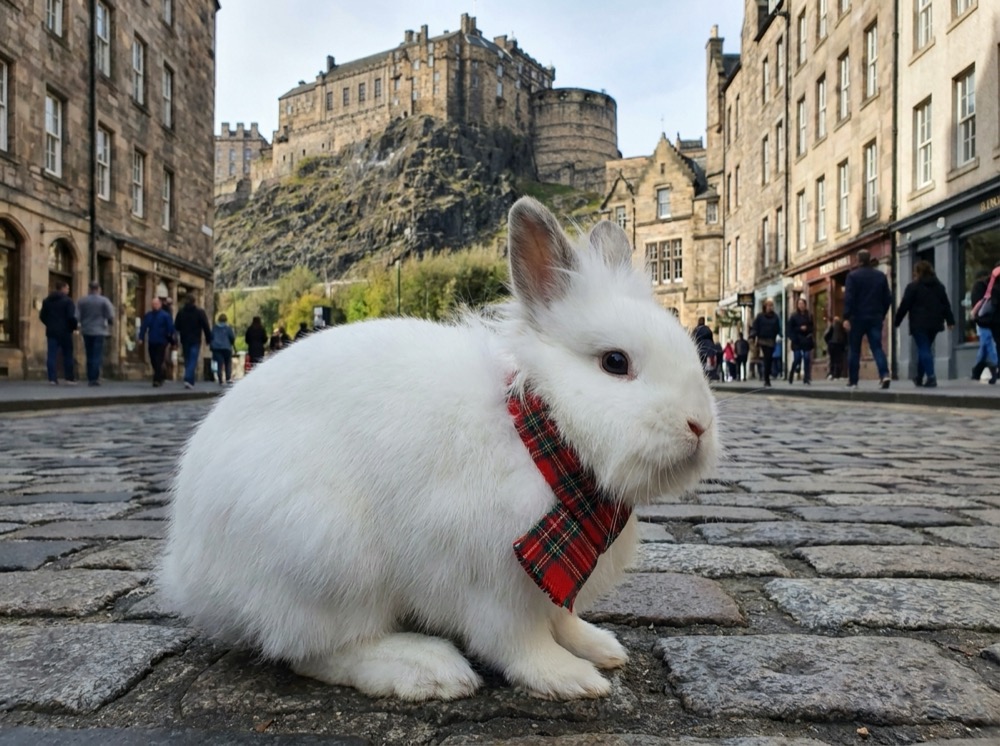 Morty at Edinburgh