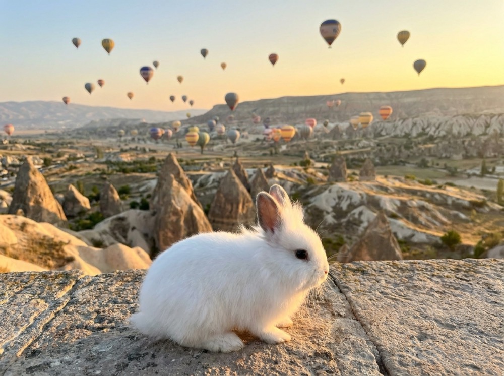 Morty at Cappadocia