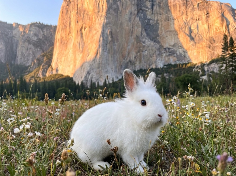 Morty at Yosemite