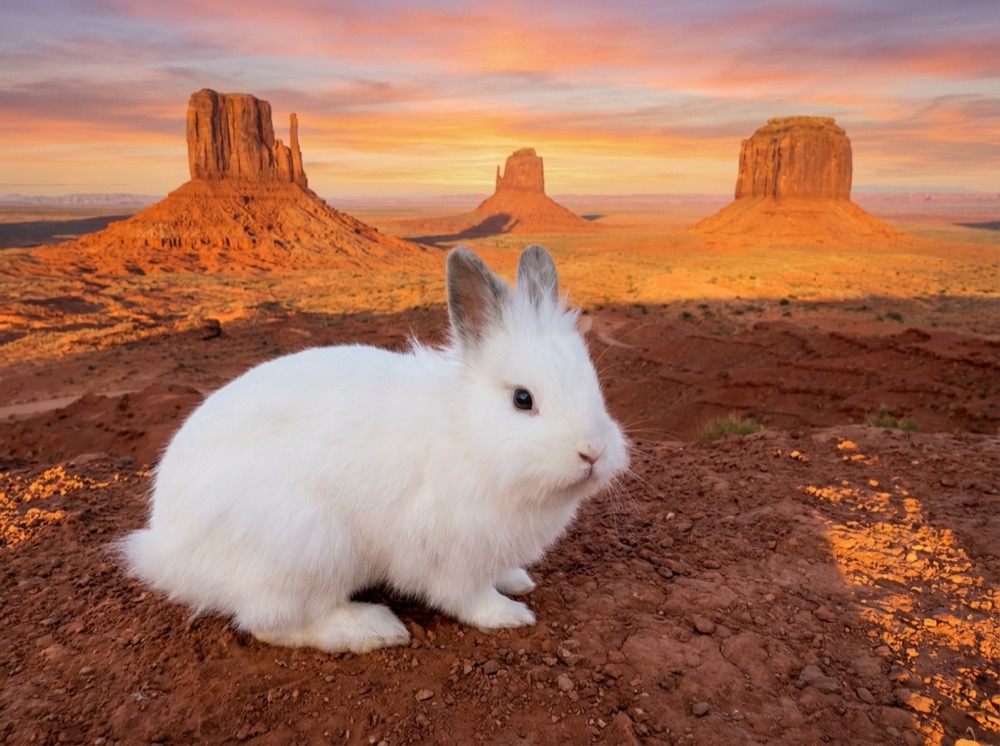 Morty at Monument Valley