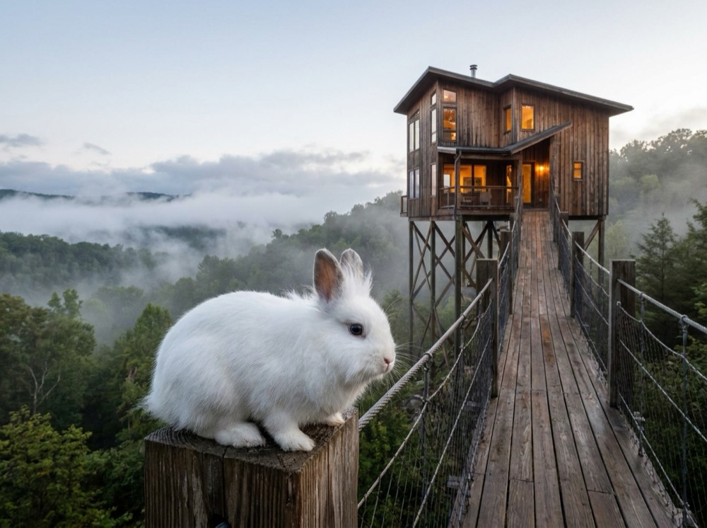 Morty at Litchfield Hills Treehouse