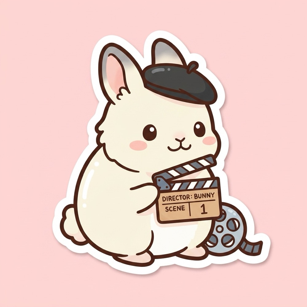 Hollywood sticker