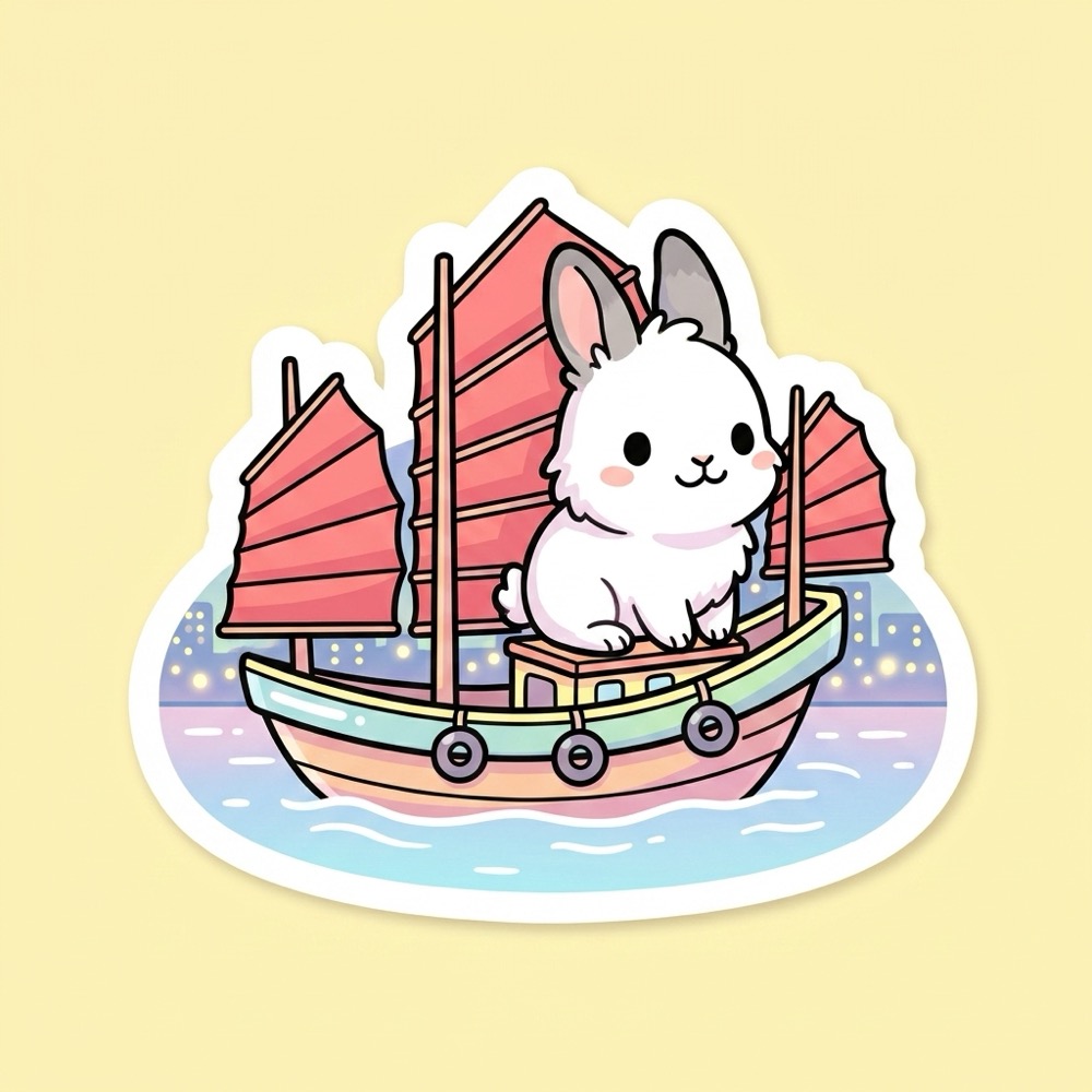 Hong Kong sticker