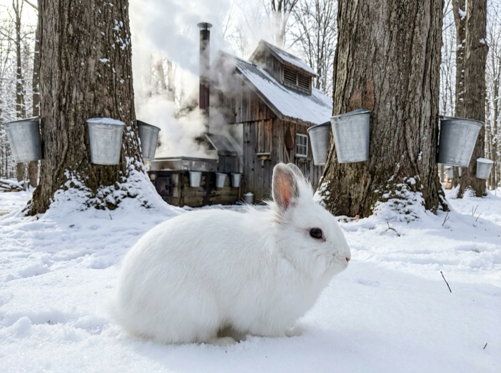Morty at Maple Sugar Shack